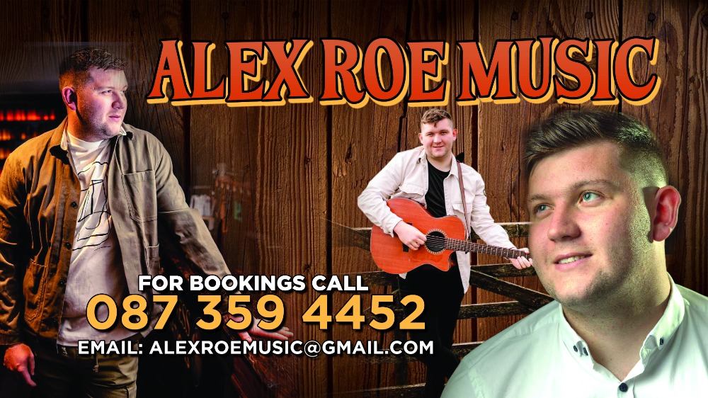 Alex Roe Musician Alex Roe advert - Hot Country TV